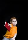 boy with red hair Royalty Free Stock Photo