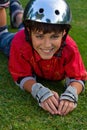 Boy roller scater Royalty Free Stock Photo