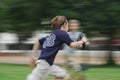 Boy running in motion Royalty Free Stock Photo