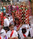 Boy s Procession. The Trays Festival. Festa dos Tabuleiros, Tomar.