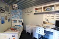 Boy`s room with airplanes