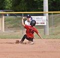 Boy's Youth Baseball Play at Third