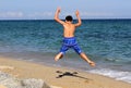 Boy on the sea