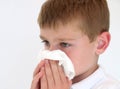 Boy sick Royalty Free Stock Photo