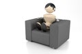 Boy sit Royalty Free Stock Photo