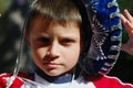 Boy with Sombrero Royalty Free Stock Photo