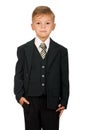 Boy in suit