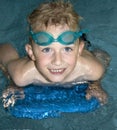 Boy Swimming