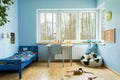 Boy toddler room Royalty Free Stock Photo