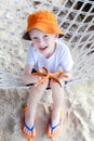 Boy at vacation Royalty Free Stock Photo