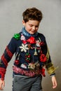 Homemade ugly christmas sweater Royalty Free Stock Photo