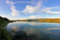 Boya Lake along Cassiar Highway, British Columbia, Canada