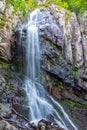 Boyana waterfall at Vitosha mountain in Bulgaria Royalty Free Stock Photo