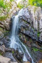Boyana waterfall at Vitosha mountain in Bulgaria Royalty Free Stock Photo