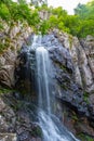 Boyana waterfall at Vitosha mountain in Bulgaria Royalty Free Stock Photo