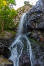 Boyana waterfall at Vitosha mountain in Bulgaria Royalty Free Stock Photo