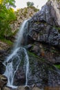 Boyana waterfall at Vitosha mountain in Bulgaria Royalty Free Stock Photo