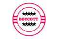 Boycott Text Letter Stylish Font HD Photo Logo Graphic Design Ar