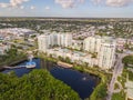 Boynton Beach FL aerial image