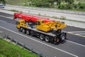 sany stc500t5 crane truck Royalty Free Stock Photo