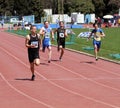 Boys on the 100 meters race