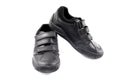 Boys children's new black school shoes