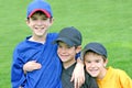 Boys On Game Day Royalty Free Stock Photo