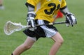 Youth Lacrosse Action