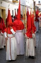 Boys and Leader in Semana Santa March