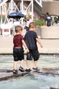 Boys Playing Royalty Free Stock Photo