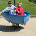 Boys playing in a park,geelong,australia