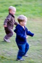 Boys running Royalty Free Stock Photo