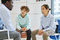 Boys in Therapy Session Royalty Free Stock Photo