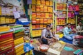 Boys work at a book making shop at Siliguri in West Bengal, India Royalty Free Stock Photo