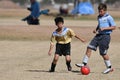 Boys Youth Soccer Action. Royalty Free Stock Photo