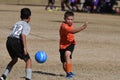 Boys Youth Soccer Action. Royalty Free Stock Photo