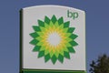 BP Retail Gas Station. BP and British Petroleum is a global British oil and gas company headquartered in London