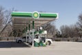 BP Retail Gas Station. BP and British Petroleum is a global British oil and gas company headquartered in London