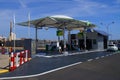 BP selfservice gas station Royalty Free Stock Photo