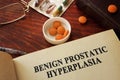 BPH Benign Prostatic Hyperplasia.