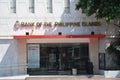 BPI Bank of the Philippine Islands facade at Intramuros in Manila, Philippines