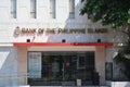 BPI Bank of the Philippine Islands facade at Intramuros in Manila, Philippines