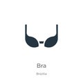 Bra icon vector. Trendy flat bra icon from brazilia collection isolated on white background. Vector illustration can be used for Royalty Free Stock Photo