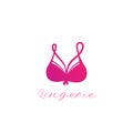 Bra, lingerie vector logo