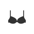 Bra, women underwear icon. Vector illustration, flat design