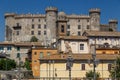 View to medieval castle of Bracciano, Italy