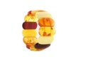 Bracelet amber Royalty Free Stock Photo