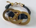 Bracelet with hoops Royalty Free Stock Photo