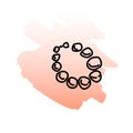 Bracelet vector illustration