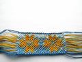 Bracelet woven colorful friendship bracelet netting